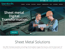 Tablet Screenshot of lanteksms.com